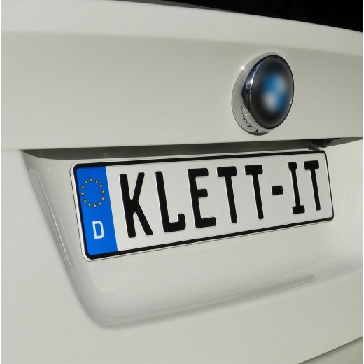 Kennzeichenhalter Klett von Klett-IT online bei , 12,99 €