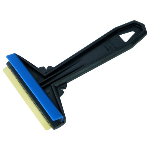 Eiskratzer Murska® 90mm Messingklinge Gesamtlänge 165mm in blau - schwarz