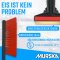 1x Set Eiskratzer + Schneebesen Schwarz-Rot MURSKA® 90mm Messingklinge Original aus Finnland