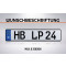 1 Stück Kennzeichen Wunkschkennzeichen DIN-zertifiziert PKW LKW Autokennzeichen Nummernschild 460 x 110