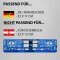 2 Kennzeichenhalter Blau - Chrom Kennzeichenhalterung Halter
