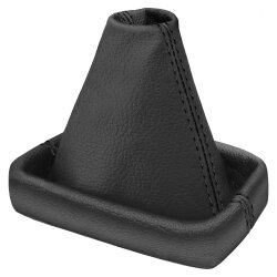 Schaltsack Schaltmanschette für Audi A4 B5 1995 - 2001 100% Echtleder Schwarz