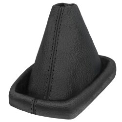 Schaltsack Schaltmanschette für Audi A4 B5 1995 - 2001 100% Echtleder Schwarz