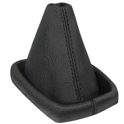 Schaltsack Schaltmanschette für Audi A4 B5 1995 - 2001 100% Echtleder Schwarz