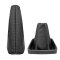 Schaltsack und Handbremsmanschette Opel Astra H 2004-2010 in Echtleder schwarz Naht grau