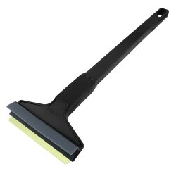 1x Set Eiskratzer + Schneebesen Schwarz-Grau MURSKA® 90mm Messingklinge Original aus Finnland