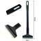 1x Set Eiskratzer + Schneebesen Schwarz-Grau MURSKA® 90mm Messingklinge Original aus Finnland