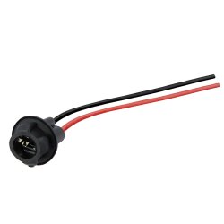 4x W5W T10 Fassung Stecker Lampenfassung Standlicht Parklicht Glas Sockel Glassockel Stecksockel W3W WY5W W2,1X9,5d