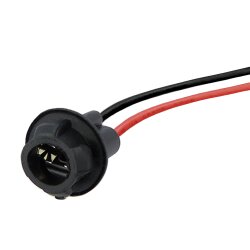 4x W5W T10 Fassung Stecker Lampenfassung Standlicht Parklicht Glas Sockel Glassockel Stecksockel W3W WY5W W2,1X9,5d