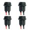4x W5W T10 Fassung Stecker Lampenfassung Standlicht Parklicht Glas Sockel Glassockel Stecksockel W3W WY5W W2,1X9,5d