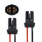 1x T10 W5W Fassung Stecker Lampenfassung Standlicht Parklicht Glas Sockel Glassockel Stecksockel W3W WY5W W2,1x9,5d