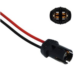 4x T10 W5W Fassung Stecker Lampenfassung Standlicht Parklicht Glas Sockel Glassockel Stecksockel W3W WY5W W2,1x9,5d