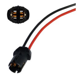 4x T10 W5W Fassung Stecker Lampenfassung Standlicht Parklicht Glas Sockel Glassockel Stecksockel W3W WY5W W2,1x9,5d