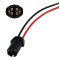 4x T10 W5W Fassung Stecker Lampenfassung Standlicht Parklicht Glas Sockel Glassockel Stecksockel W3W WY5W W2,1x9,5d