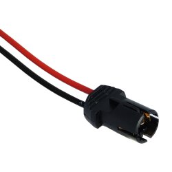 10x T10 W5W Fassung Stecker Lampenfassung Standlicht Parklicht Glas Sockel Glassockel Stecksockel W3W WY5W W2,1x9,5d