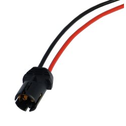 10x T10 W5W Fassung Stecker Lampenfassung Standlicht Parklicht Glas Sockel Glassockel Stecksockel W3W WY5W W2,1x9,5d