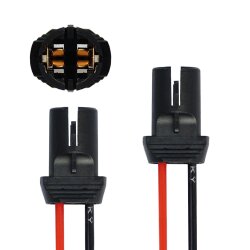 10x T10 W5W Fassung Stecker Lampenfassung Standlicht Parklicht Glas Sockel Glassockel Stecksockel W3W WY5W W2,1x9,5d