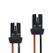 10x T10 W5W Fassung Stecker Lampenfassung Standlicht Parklicht Glas Sockel Glassockel Stecksockel W3W WY5W W2,1x9,5d