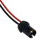 10x T10 W5W Fassung Stecker Lampenfassung Standlicht Parklicht Glas Sockel Glassockel Stecksockel W3W WY5W W2,1x9,5d