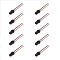 10x T10 W5W Fassung Stecker Lampenfassung Standlicht Parklicht Glas Sockel Glassockel Stecksockel W3W WY5W W2,1x9,5d
