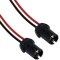 10x T10 W5W Fassung Stecker Lampenfassung Standlicht Parklicht Glas Sockel Glassockel Stecksockel W3W WY5W W2,1x9,5d