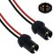 10x T10 W5W Fassung Stecker Lampenfassung Standlicht Parklicht Glas Sockel Glassockel Stecksockel W3W WY5W W2,1x9,5d