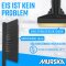 1x Set Eiskratzer + Schneebesen Schwarz MURSKA® 90mm Messingklinge Original aus Finnland