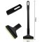 1x Set Eiskratzer + Schneebesen Schwarz MURSKA® 90mm Messingklinge Original aus Finnland