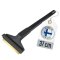 1x Eiskratzer Schwarz-Blau Murska® mit 90mm Messingschaber 370mm lang Original aus Finnland
