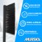 2x Schneebürste Schneebesen Schwarz Murska® Schneefeger 395mm lang Original aus Finnland