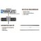 Einschlagpfosten aus Edelstahl mit Halterung zum Einschieben Erdspieß Pfosten Befestigung Parkplatzschild Befestigung