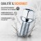 4 Radschrauben Silber Kugelbund R13 M14 x 1,5 27 mm SW17 für Audi VW Seat Skoda Ford