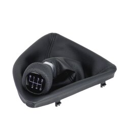 Schaltmanschette Schaltsack mit Schaltknauf Schalthebel Perforiert Kurz für BMW 1er Coupe Cabrio Limo Short Shift Echtleder Leder Knauf Hebel e81 e82 e87 e88