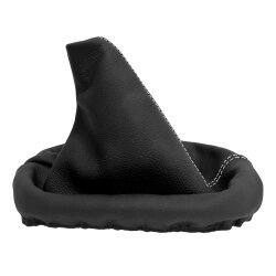 Schaltsack Schaltmanschette Leder für BMW 3er e30 e36 5er e34 Schwarz Naht Grau