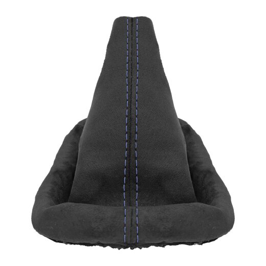 Schaltsack Schaltmanschette passend für VW Golf 4 / Bora Naht blau