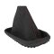 Schaltsack Schaltmanschette passend BMW E 30 34 36 Schwarz Naht Rot