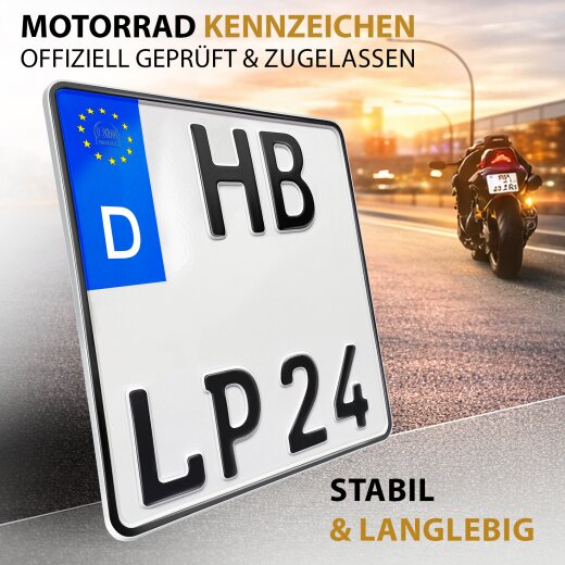 Einfach, schnell & günstig Autokennzeichen bestellen bei www.LP24.de