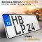 Einfach, schnell & günstig Autokennzeichen bestellen bei www.LP24.de