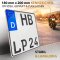 Einfach, schnell & günstig Autokennzeichen bestellen bei www.LP24.de