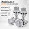 Radschrauben M12 x 1,25 Flachbund 17 mm SW17 für Peugeot Citroen Opel DS Fiat