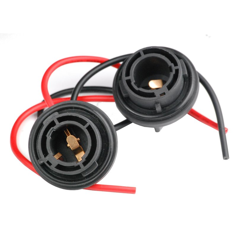 2x PY21W Fassung Sockel Reparatur Kabel BAU15s 1156 Pins 150° Reparat