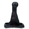 Schaltsack Schaltmanschette Naht Rot Schaltknauf für VW Golf 4 IV VW Bora + Rahmen Schwarz 12 mm