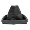 Schaltsack Schaltmanschette für VW Golf 4 IV Bora 100% Echtleder Schwarz Blau