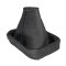 Schaltsack Schaltmanschette für VW Golf 4 IV Bora 100% Echtleder Schwarz Blau